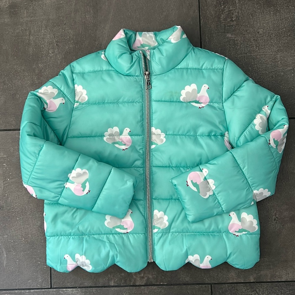 Jacadi girls puffer coat